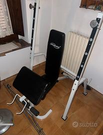 Panca bodybuilding multifunzionale
