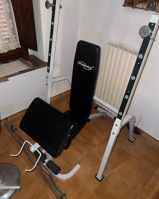 Panca bodybuilding multifunzionale