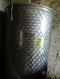 Serbatoio acciaio inox per olio 530 litri