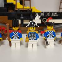 5 minifigures LEGO pirati-pirates soldati imperial