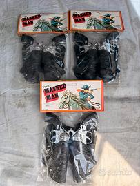 Pistole giocattolo vintage anni 70 “themasked man”