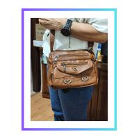 Borsa a tracolla unisex di grande capacità