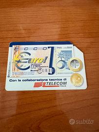 Scheda telefonica rara
