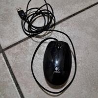 Mouse Logitec laser con cavo USB