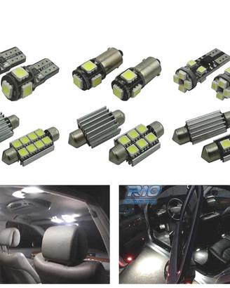 KIT 14 LAMPADE LED INTERNE PER MERCEDES CLK CLASSE