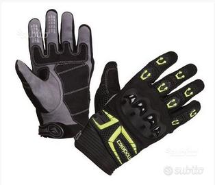 Guanti Moto MODEKA MX TOP Neri Fluo Cross Enduro