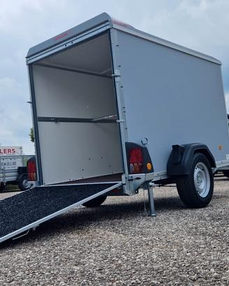 Carrello rimorchio auto furgonato pat B