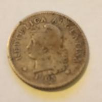 moneta da 10 centavos repubblica argentina 