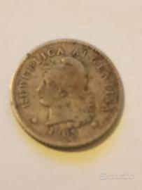 moneta da 10 centavos repubblica argentina 