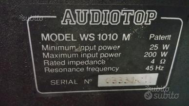 Subwoofer Audiotop