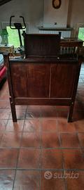 letto singolo legno massello 