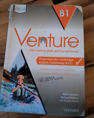 Venture B1. _Preparation for Cambridge English:Pre