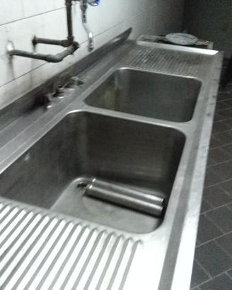 LAVATOIO in acciaio inox  