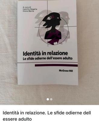 libro universitario Identità in relazione 
