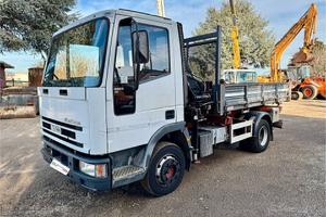 IVECO Eurocargo 100E15 + Ribaltabile + Gru