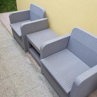 set poltrone+ tavolo 