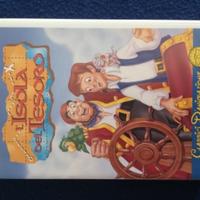 Cassetta vhs WB l' isola del tesoro come nuova