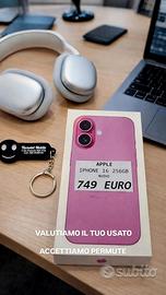 Iphone 16 256gb rosa nuovo