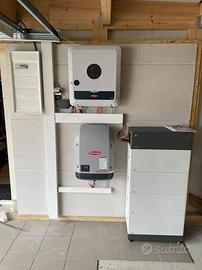 Impianto 10kw fotovoltaico 6kw kit accumulo litio