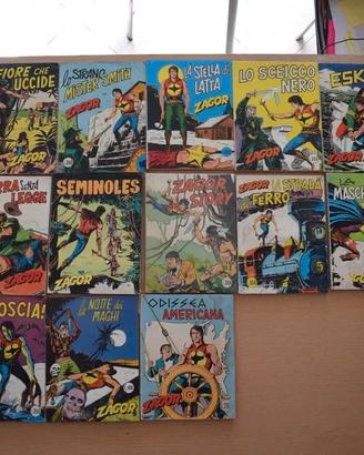 📚ZAGOR Scritta Rossa lotto 64 albi(1 - 85,94,139)