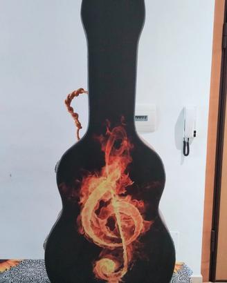 Custodia rigida per chitarra classica