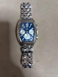 Orologio LOVELL quadrante blu bracciale in acciaio