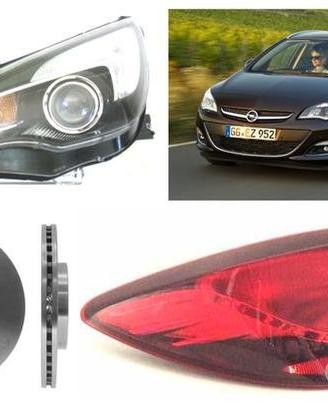 Opel Astra paraurti musata fanale airbag pinze 12>