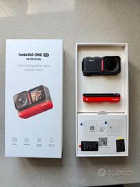 insta360 ONE RS Twin Edition Action Cam impermeab.