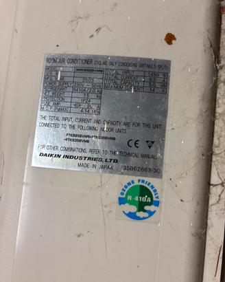Scheda condizionatore daikin