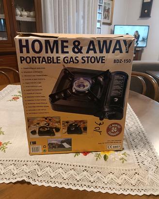 Fornello a gas portatile Home & Away