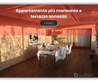 Attico e mansarda a Matera anche ad uso Ricettivo