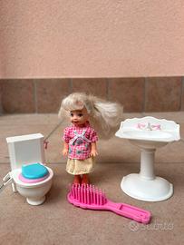 Barbie potty training Kelly anni 90