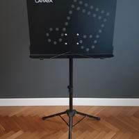 Leggio Musicale Professionale CAHAYA 2 in 1 +borsa