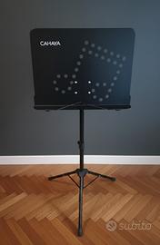 Leggio Musicale Professionale CAHAYA 2 in 1 +borsa