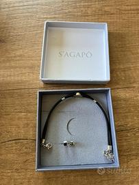 Bracciale e orecchini S'Agapõ