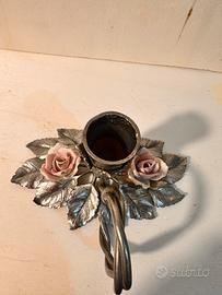 Antiquariato-porta candela