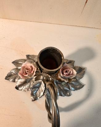 Antiquariato-porta candela