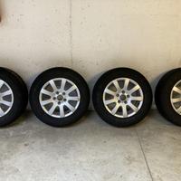 Ruote VW da 15 con gomme invernali