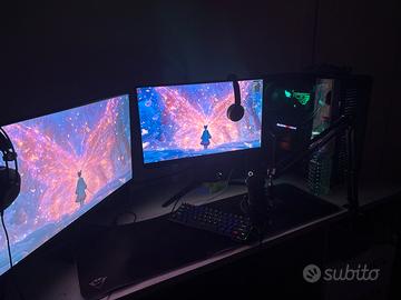 POSTAZIONE GAMING E REGISTRAZIONE O SOLO PC