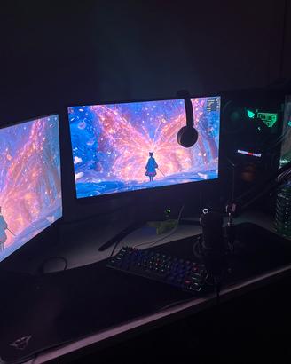 POSTAZIONE GAMING E REGISTRAZIONE O SOLO PC