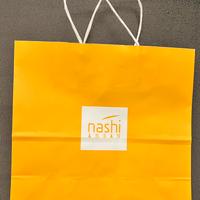 Nashi argan borsa carta set  shampoo balsamo