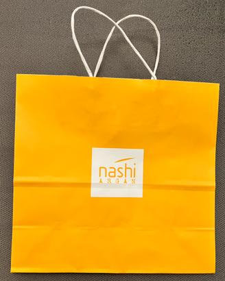 Nashi argan borsa carta set  shampoo balsamo