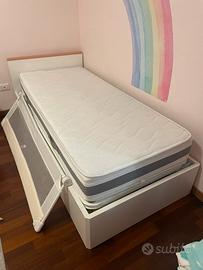 Letto contenitore singolo