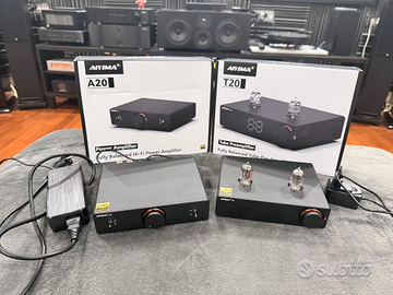 Pre a Valvole e Finale in classe D AIYIMA A20 + T2