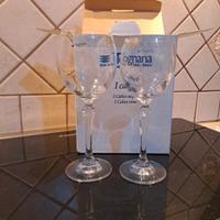 set 40 calici Tognana 20 acqua + 20 vino