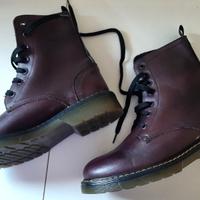 Anfibi stivaletti donna n. 36 colore bordeaux