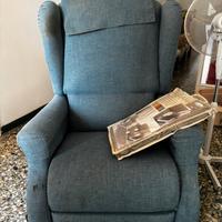 Poltrona reclinabile elettrica