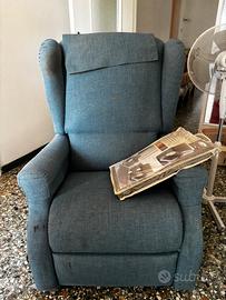 Poltrona reclinabile elettrica