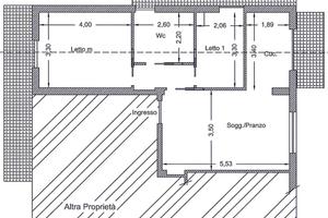 Appartamento in centro con vista golfo