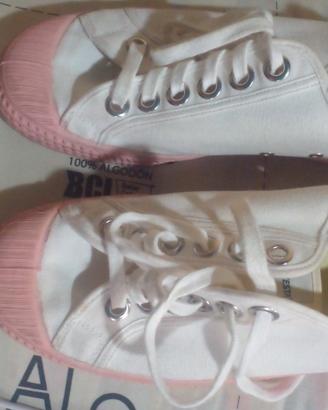 scarpe sportive NOVESTA N. 39donna in tela bianca 